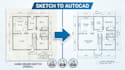 do 2d floor plan and 3d house model in autocad