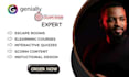 create genially escape room, interactive presentation, elearning course
