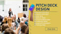 design sales pitch deck training webinar presentation slides brand proposal