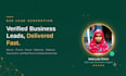 do b2b lead generation and web research