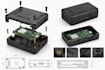model 3d printable, moldable pcb enclosure design, pcb case, electronic project