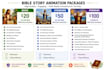 create professional bible story animations for youtube channels