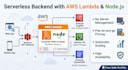 build serverless backend and web app with AWS lambda and nodejs