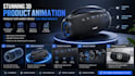 create high quality 3d product explainer animation for your brand