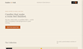 design a modern one page website