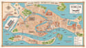 design custom tourist map illustration, city tourist map, guide map, vector map