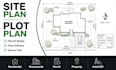 draw site plan, plot plan, property plot plan, block plan and location plan