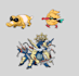 create custom fakemon sprites in pixel art