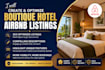 create and optimize boutique hotel airbnb listings