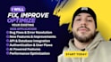 fix, improve and optimize your existing web application