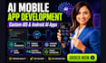 do ai mobile development flutter app ios android app ai web app ai chatbot