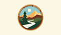 do unique badge emblem national park logo design