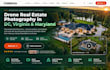 design wix drone photography website aerial videography drone services website