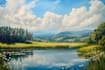 paint landscape in oil painting