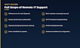 provide remote PC troubleshooting and IT technical support