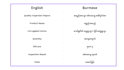 translate english to burmese