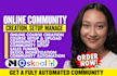 skool community setup, skool setup, circle community, skool community promotion
