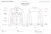 draw professional fashion technical flats
