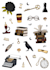 graphic design a custom alternative aesthetic printable sticker sheet