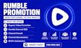 do organic rumble promotion video promotion