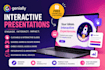 interactive genially presentations and gamified modules, gamification