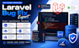 fix laravel PHP bugs and errors