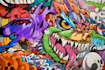 create custom graffiti art designs murals and wall arts