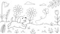 illustrate pictures for your coloring book