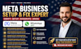 fix meta business verification, whatsapp api, meta business suite manager