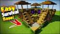 build  epic minecraft spawn ,hub ,base and castle