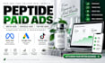 manage peptide meta ads, google ads and tiktok ads campaign setup