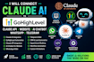 connect claude ai to ghl crm claude API website ai chatbot whatsapp telegram