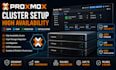 proxmox cluster setup high availability ceph kvm migration virtualization