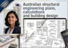 australian structural engineering plans, calculations and building design