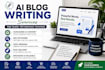 write SEO optimized ai articles and blog posts