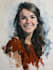draw digital realistic oil portrait painting