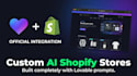 build an ai powered custom shopify store using lovable dev