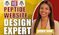 setup peptide website, peptide store, fda complitant, peptide wordpress website