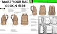 design bag tech pack, tote bag, backpack, duffle bag tech pack