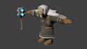 model 3d low poly props and objects