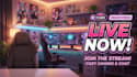 design live2d anime background, vtuber package, stream overlay with full asset