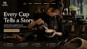design a modern restaurant and cafe website