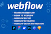 build a webflow membership website with memberstack airtable client portal secur