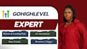 gohighlevel set up, CRM, funnel, website, workflow, ai automation, VA