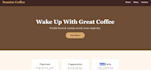 design a responsive HTML CSS landing page