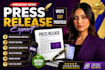 proofread edit and write professional press release