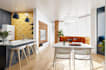 create interior design and realistic 3d rendering