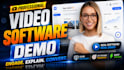 create saas explainer video software demo animation app UI animation