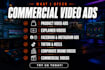 make commercial video ads or promotional video for brands
