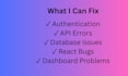 fix bugs and add custom features to mern ecommerce applications
